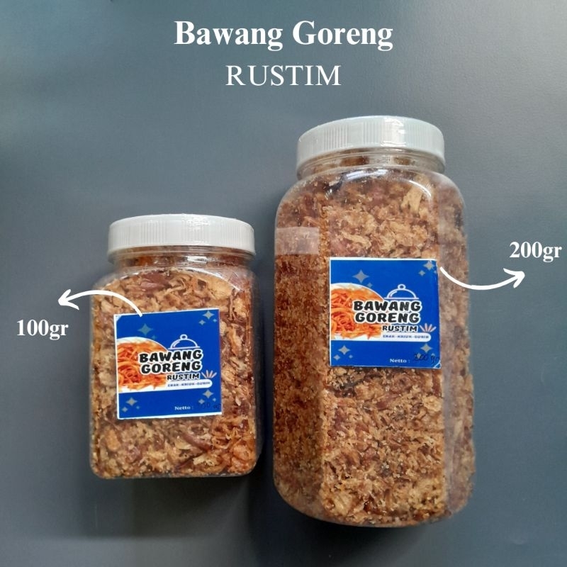 

BUNDLING 2 [Bawang Goreng Rustim Premium Asli Brebes] [Bawang Merah Goreng Asli] [Bawang Goreng Asli]