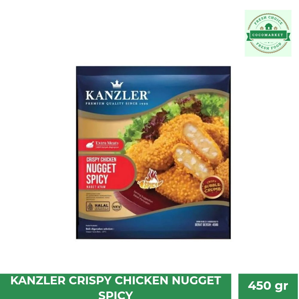 

KANZLER Crispy Chicken Nugget Spicy 450gr