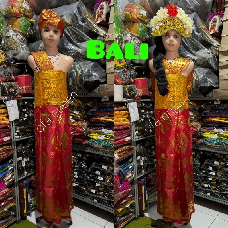 baju adat bali anak TK, Dewasa