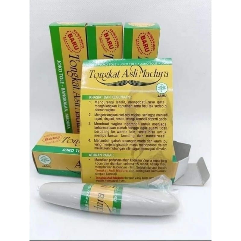 TERBARU - Tongkat Madura Putih Asli Joko Tole / Tongkat Madura Asli Original 100% Super Jokotole Aji