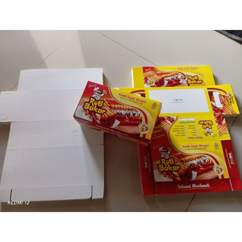 

Box Roti Bakar Bandung Ukuran 20x9x7,5 Cm Isi 100 Pcs / Box Roti Bakar
