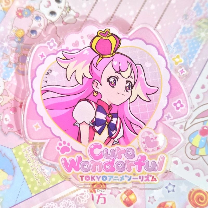 Wonderful Precure Cure Wonderful Acrylic Badge / Clip