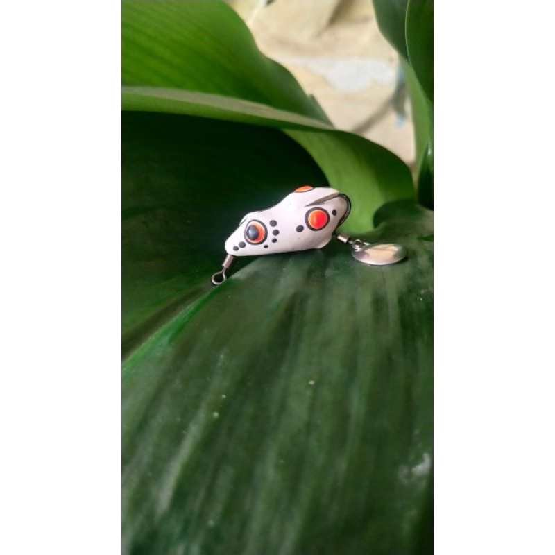 soft frog mini 3cm. umpan gabus / umpan casting