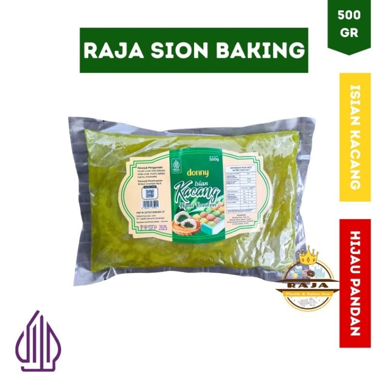

DONNY Selai Kacang Hijau Pandan 500gr / Isian Roti