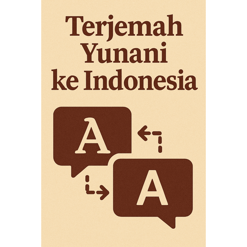 

(PID015) Terjemah Yunani ke Indonesia