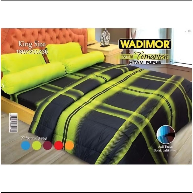 SPREI WADIMOR KUALITAS PREMIUM KING SIZE 180x200 | sprei wadimor termurah