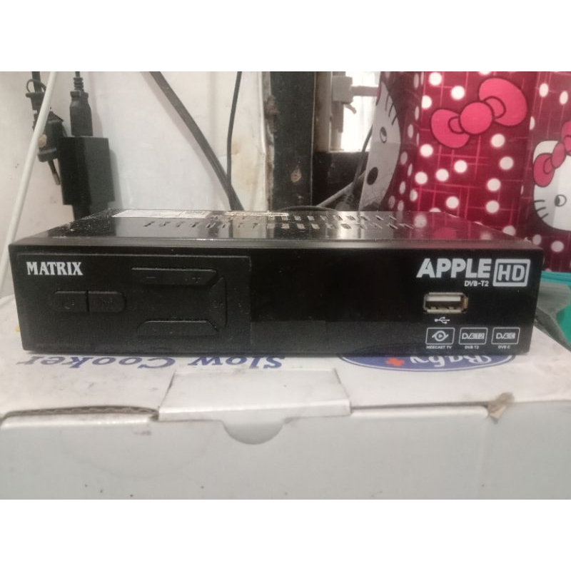 STB MATRIX APPLE HD UNTUK TV LED/LCD SECOND NO MINUS