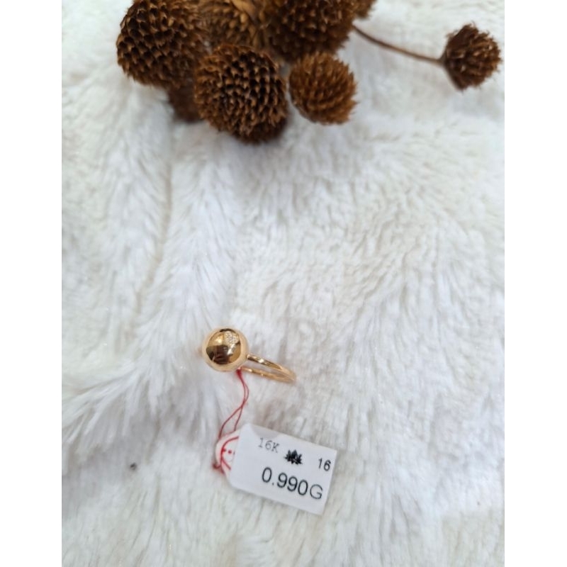 Cincin emas 70 bola glossy