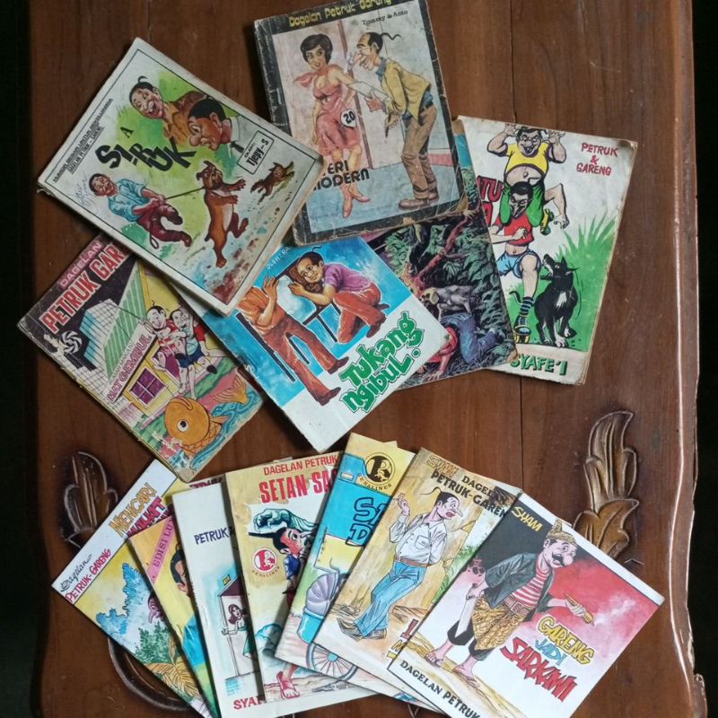 Cabutan Komik Dagelan Petruk Gareng Lawas Jadul Bahasa Indonesia