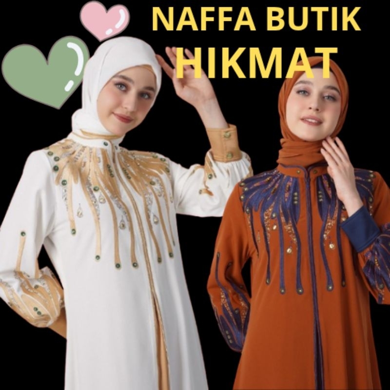 HIKMAT ABAYA GAMIS A5544 ORIGINAL FASHION HIKMAT
