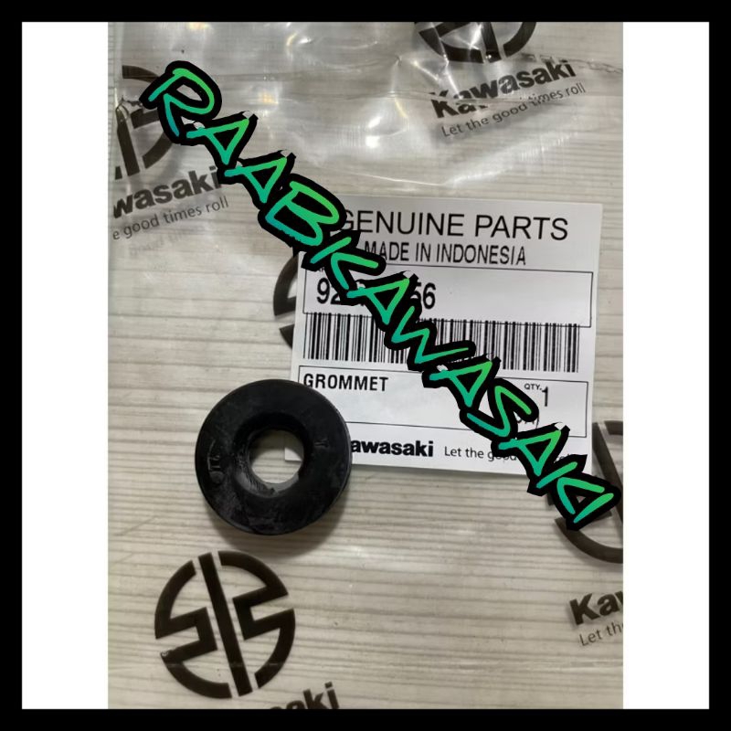 karet damper single seat ninja 150 rr new original kawasaki