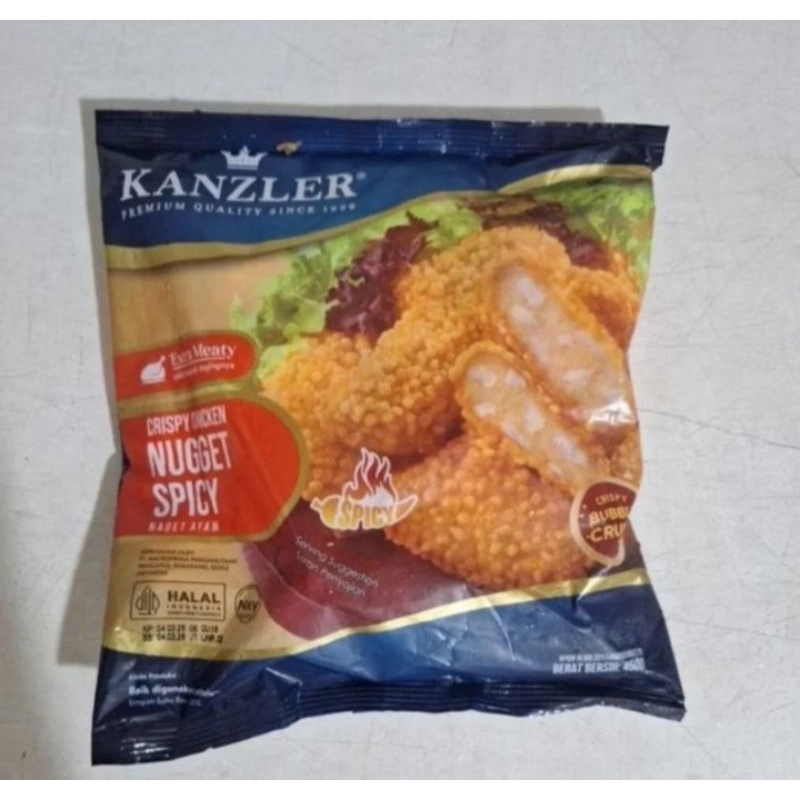 

Nuget spicy kanzler 450 gr krispi