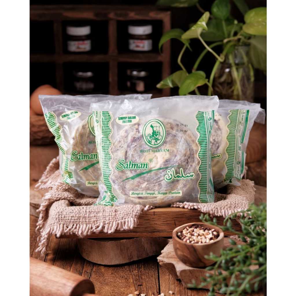 

Roti Maryam Salman Coklat Kacang 1 Pack Isi 5 Frozen Food