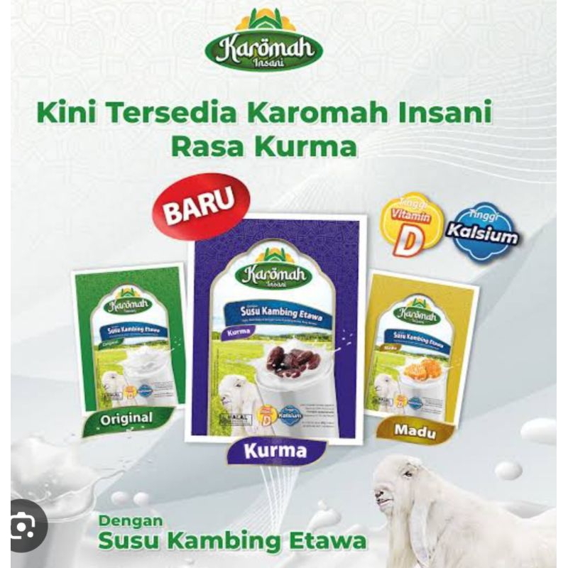 

Susu kambing Karomah insani