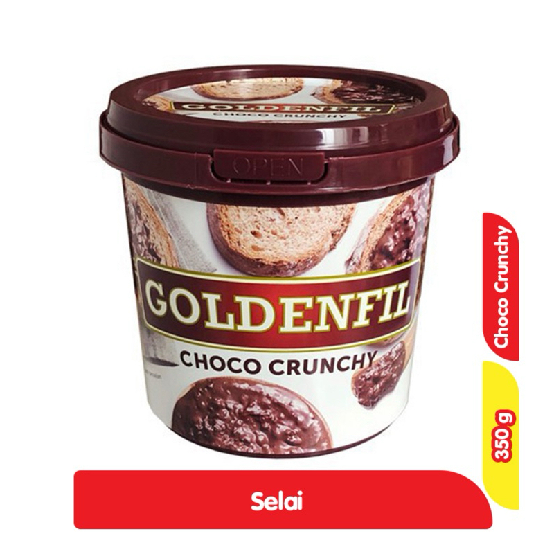 

Goldenfil Selai Choco Crunchy 350 Gram