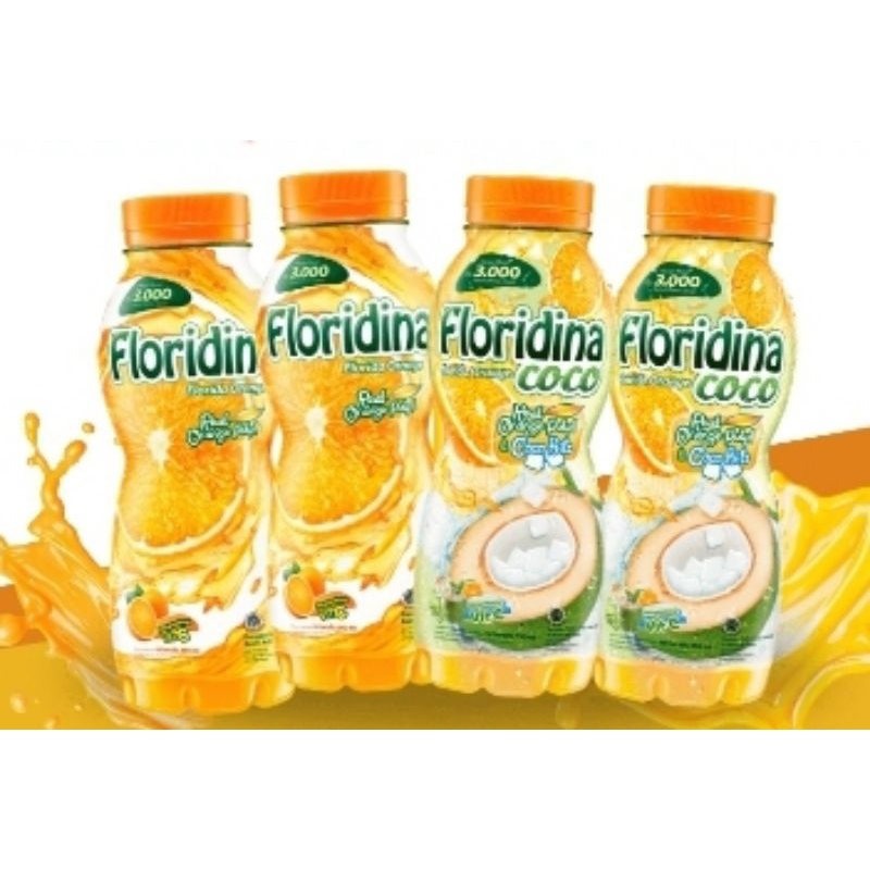 

Floridina Orange & coco | 350ml per botol