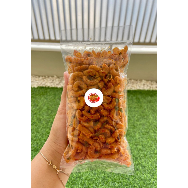 

Makaroni Cikruh Renyah Pedas Daun Jeruk 100gr