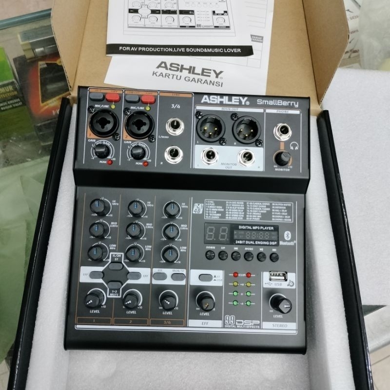 Mixer Ashley Smallberry 4Channel ,DSP 99