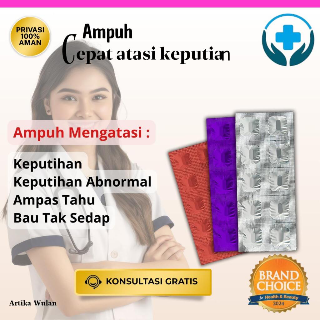 Produk Keputihan Original_Mengatasi Keputihan Abnormal Ampas Tahu_Halal