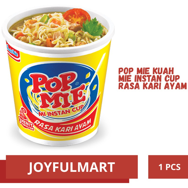 

Pop mie kuah rasa kari ayam