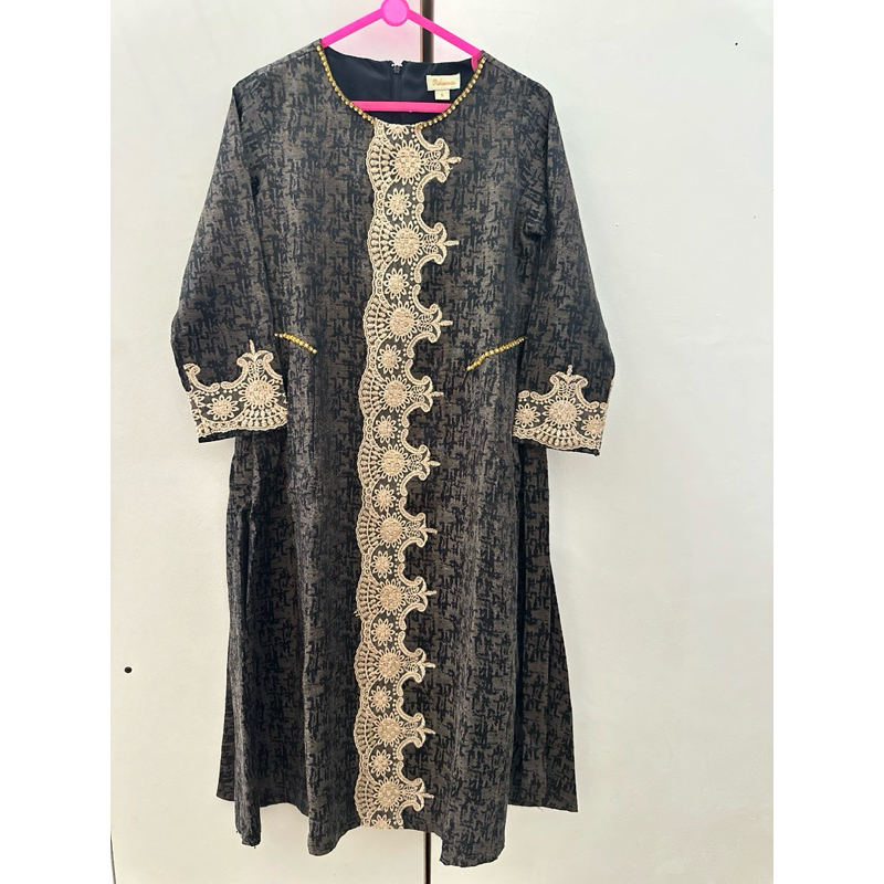 Preloved gamis anak set hijab branded