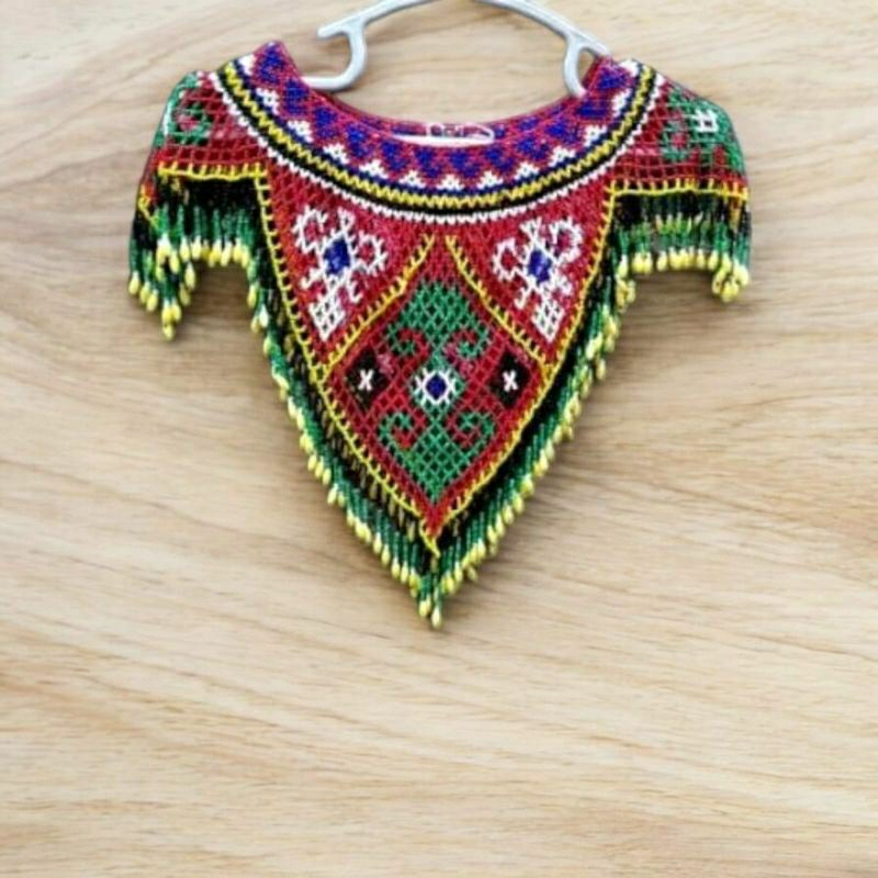 Kalung Manik teratai  Dayak Asli  Aksessories  khas Dayak kalimantan