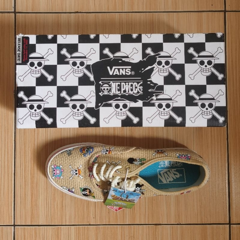 One Piece x Vans Authentic 'Straw Hat'