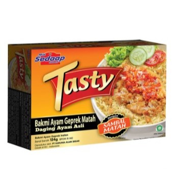 

Sedaap Tasty Mi Instan Bakmi Ayam Geprek Matah 124 g