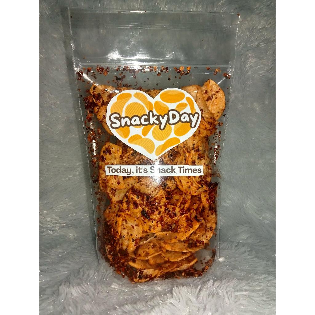 

(SNACKYDAY) Keripik tempe pedas daun jeruk 100 gram