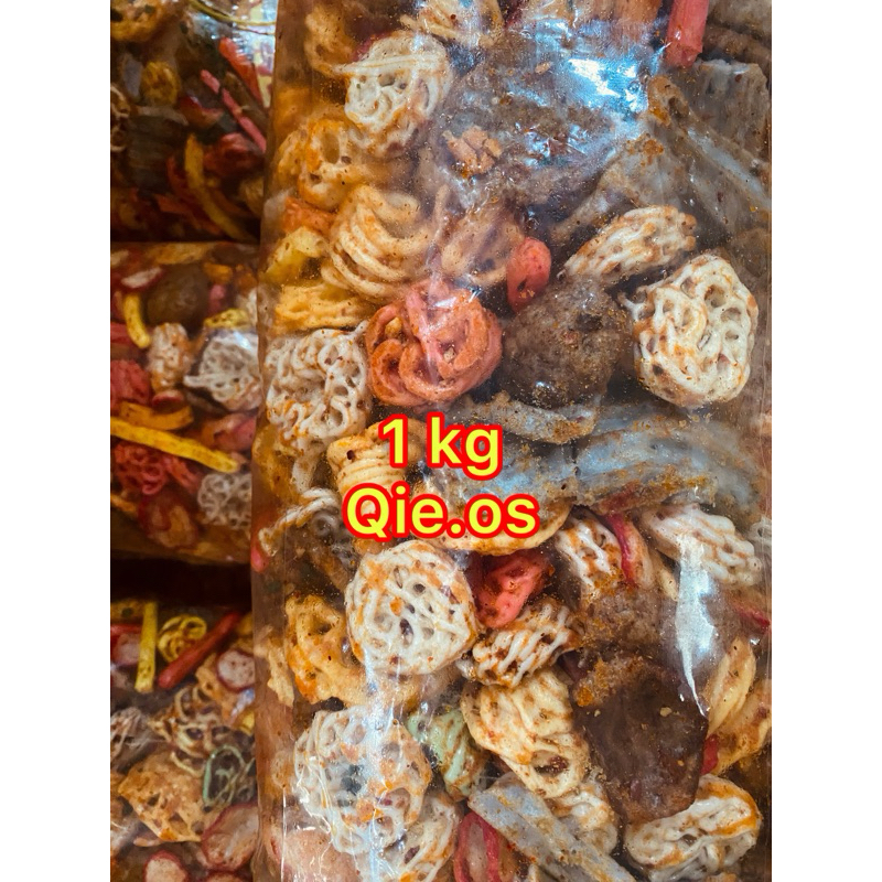 

seblak mix kerupuk seblak campur kering pedas gurih asin 1 kg snack cemilan
