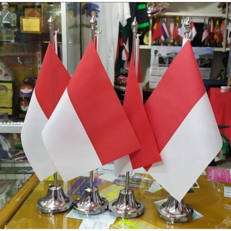 

Bendera meja Stenlis Satu set