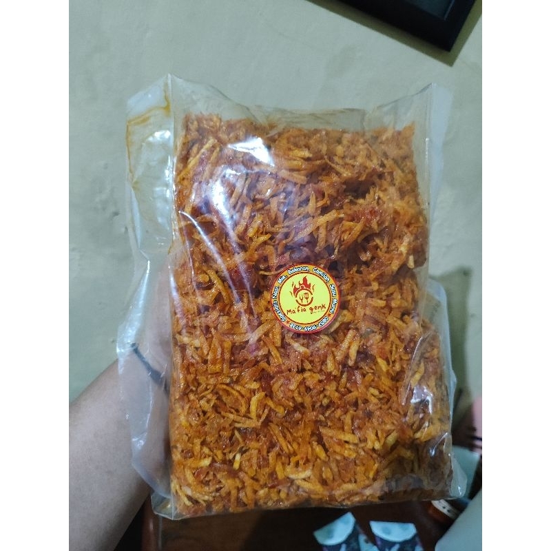 

kentang Mustofa / kering kentang pedas manis