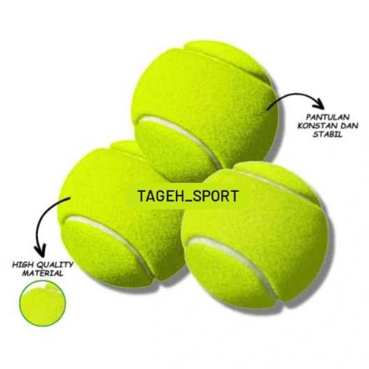 BOLA TENIS LAPANGAN HIJAU / BOLA TENIS HIJAU