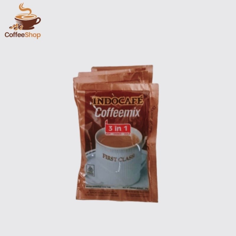 

infocafe coffeemix 3 in 1/INDOCAFE COFFEEMIX 20g 1 RENCENG ISI 10