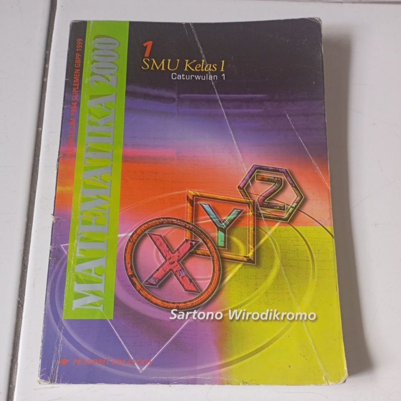 Matematika 2000 SMU kelas 1 caturwulan 1