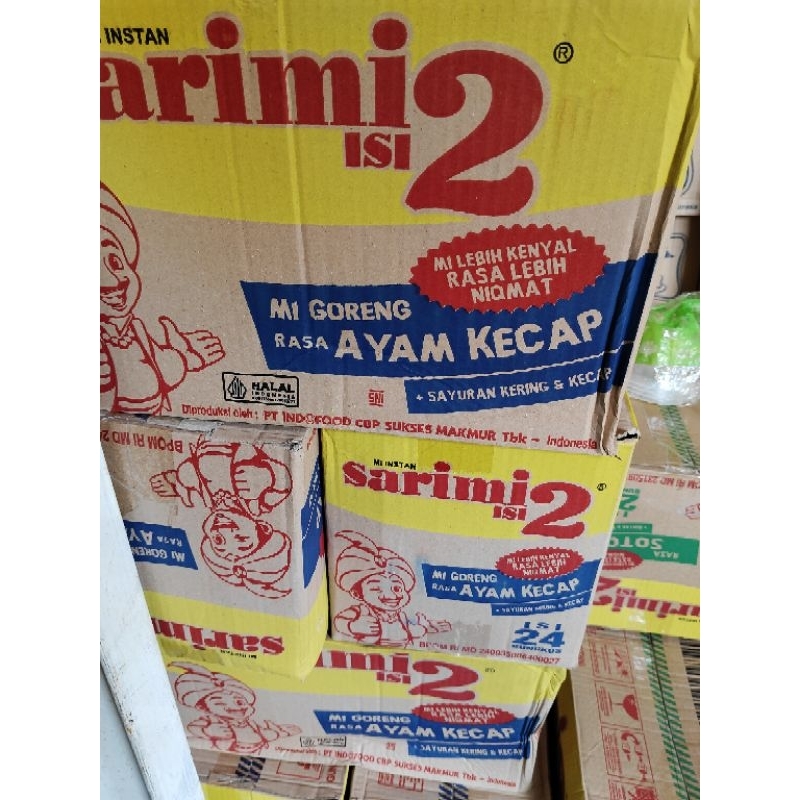 

SARIMI 2 AYAM KECAP ( 1 KARTON) ISI 24 PCS EXPEDISI