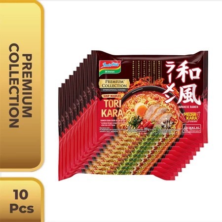 

Indomie Tori Kara Ramen Isi 10 Pcs