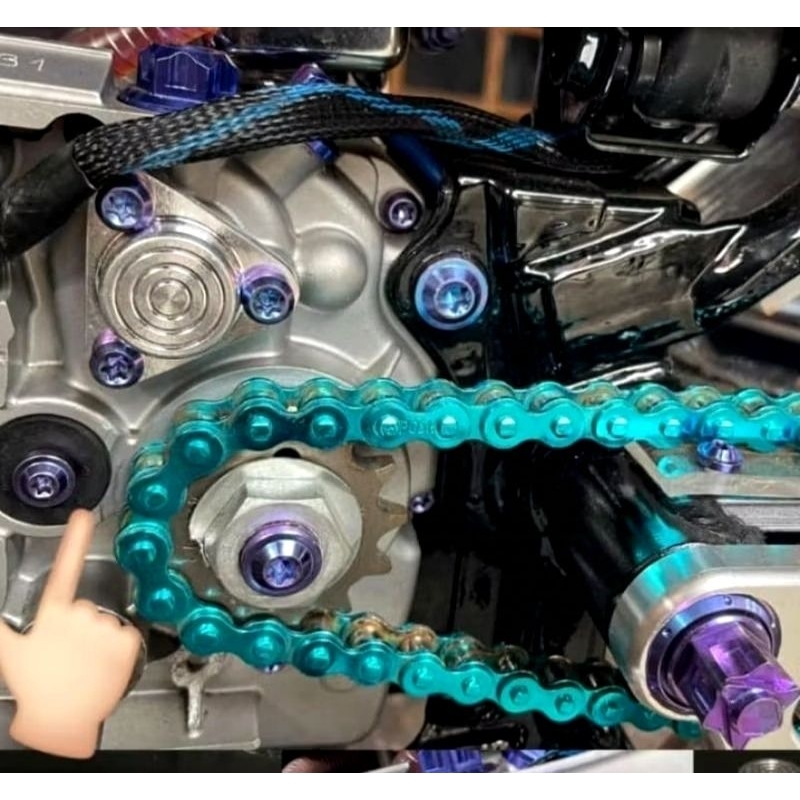 Cover Sensor Segitiga Netral RX King RX Spesial Model CNC