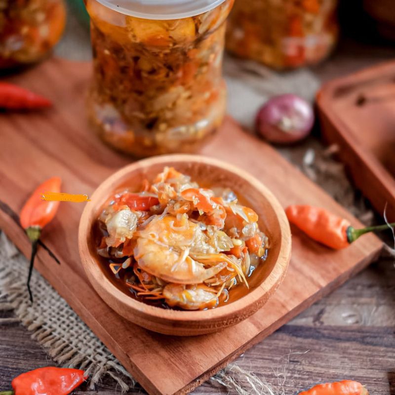 

Sambal Katendjo Udang kemasan 150ml