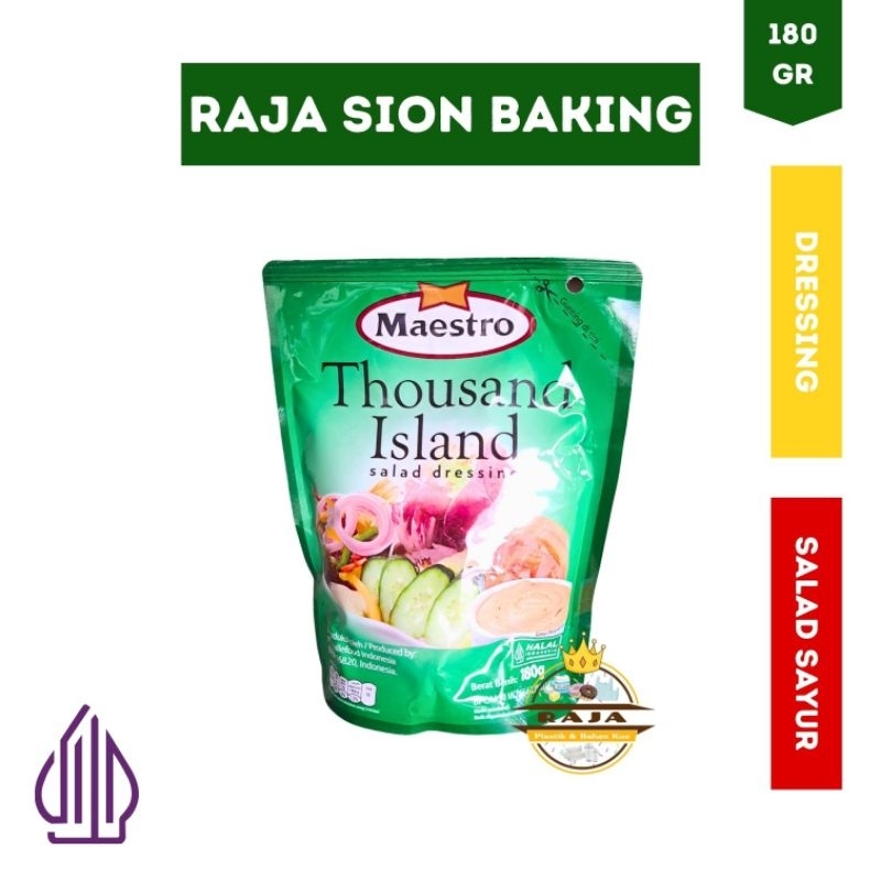 

Maestro Salad Dressing Thousand Island 180gr