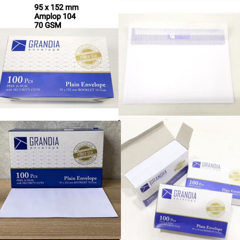 

Amplop Grandia Polos 100pcs/polos