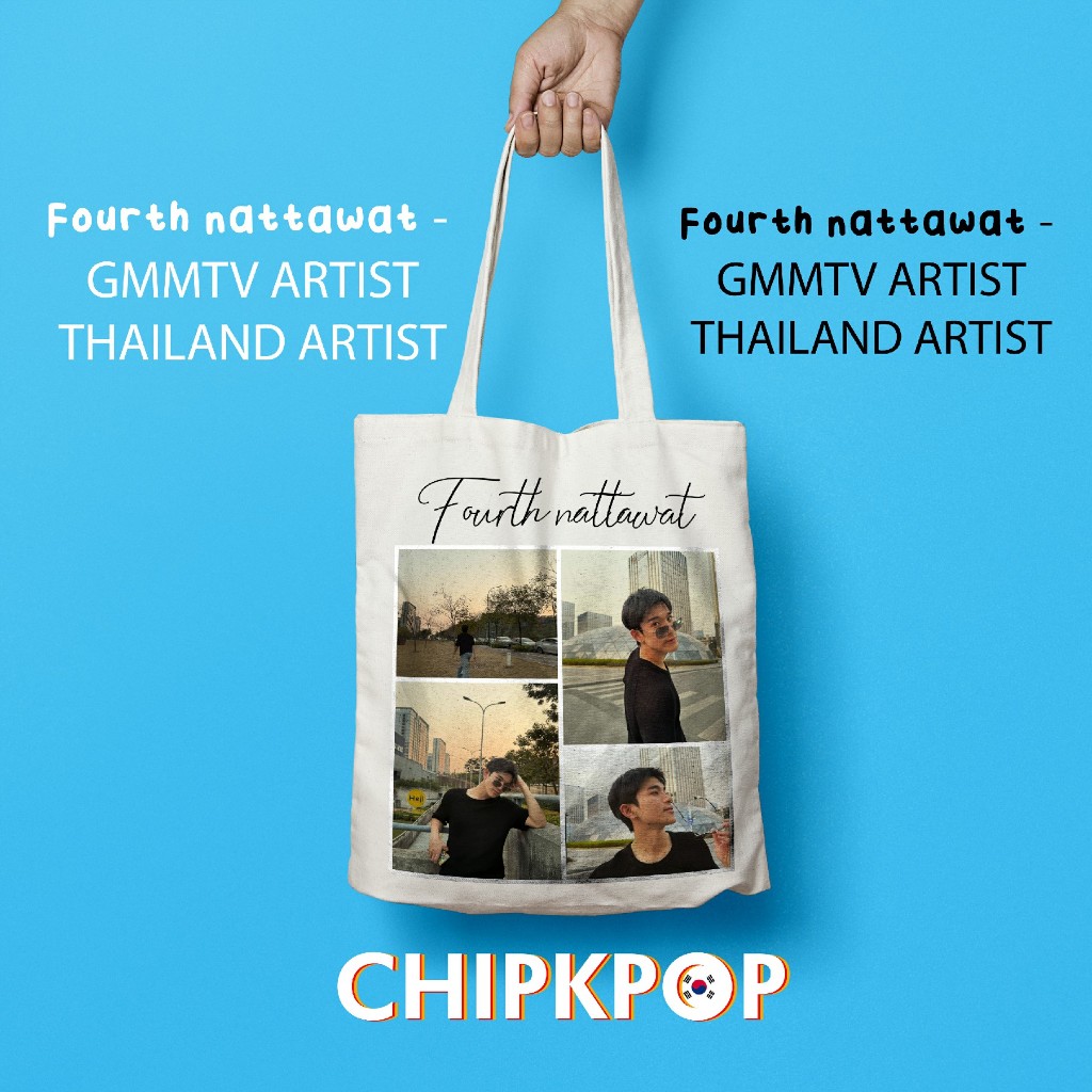 FOURTH NATTAWAT GMMTV [PAKET SET] TOTEBAG FOURTH GMMTV I FOURTH NATTAWAT I TOTEBAG THAILAND I TOTEBA