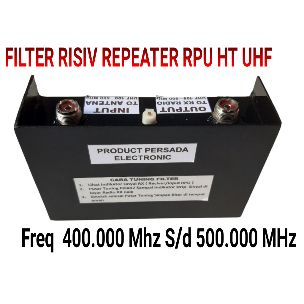 Filter repeater RPU uhf berkualitas
