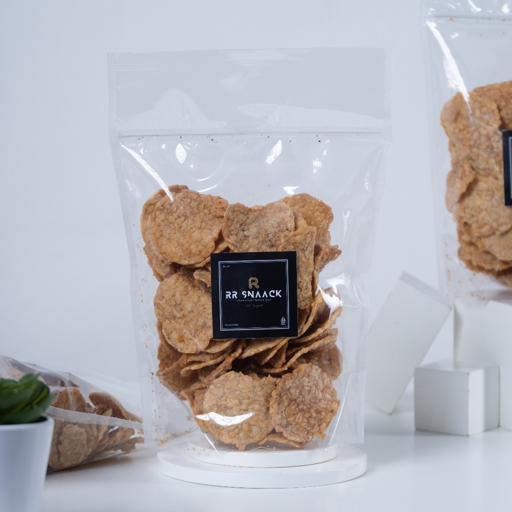 

RR Snaack | Keripik Tempe Tepung 250gr | Cemilan Grosiran Kiloan