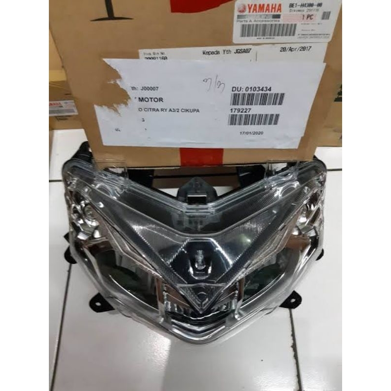 LAMPU DEPAN REFLEKTOR YAMAHA AEROX 125 BE1-H4300-00 ORIGINAL YAMAHA