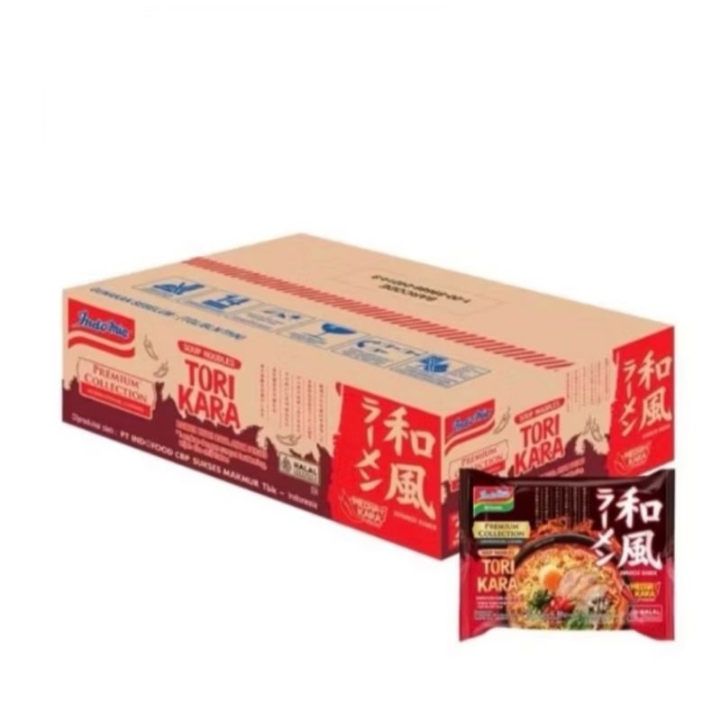 

INDOMIE TORI KARA 1 KARTON || INDOMIE RAMEN JEPANG 1 DUS ISI 20 PCS