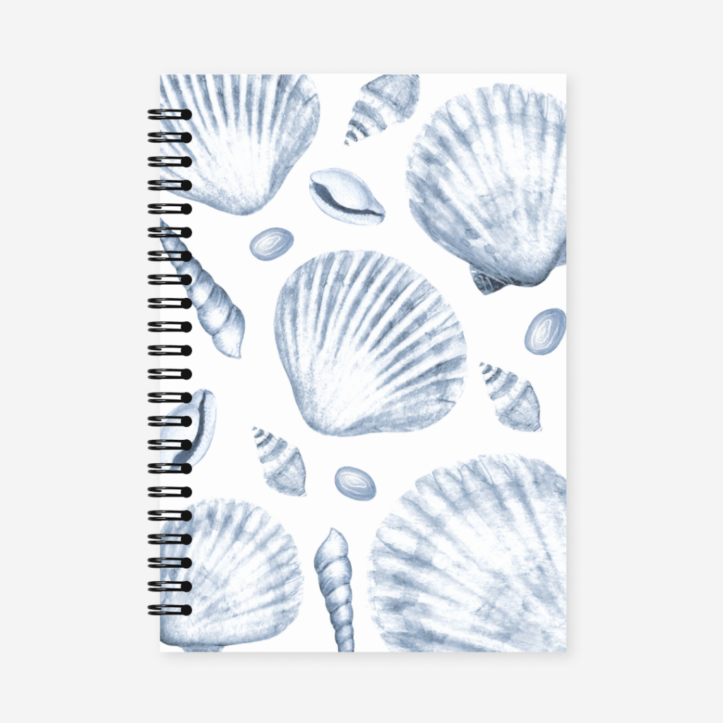 

URSA Coral Notebook | Buku Catatan Notebook Diary Journal Ring Spiral Polos Tema Kerang