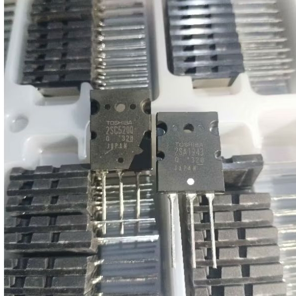TRANSISTOR FINAL TOSHIBA 2SC5200 / 2SA1943 LOT SUPER ORIGINAL