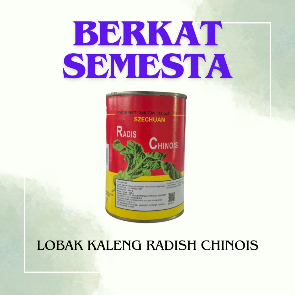 

SZECHUEN RADIS CHINOIS/ LOBAK KALENG 340GR