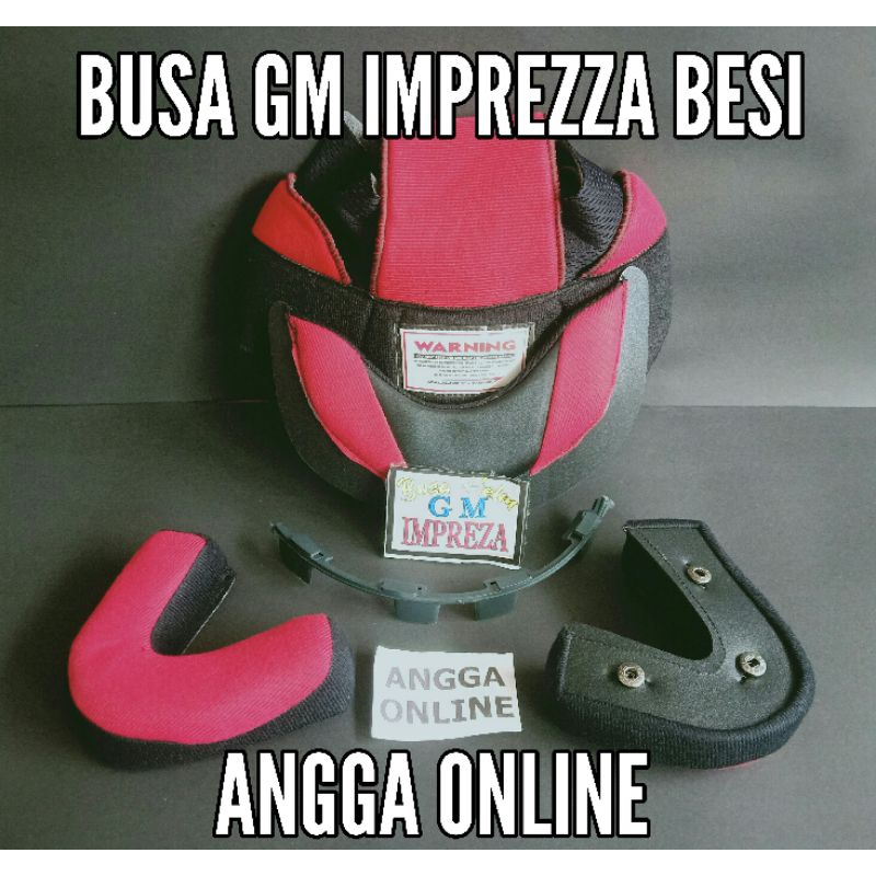 Busa Helm GM IMPREZZA Kancing BESI, Busa Helm GM Imprezza BESI